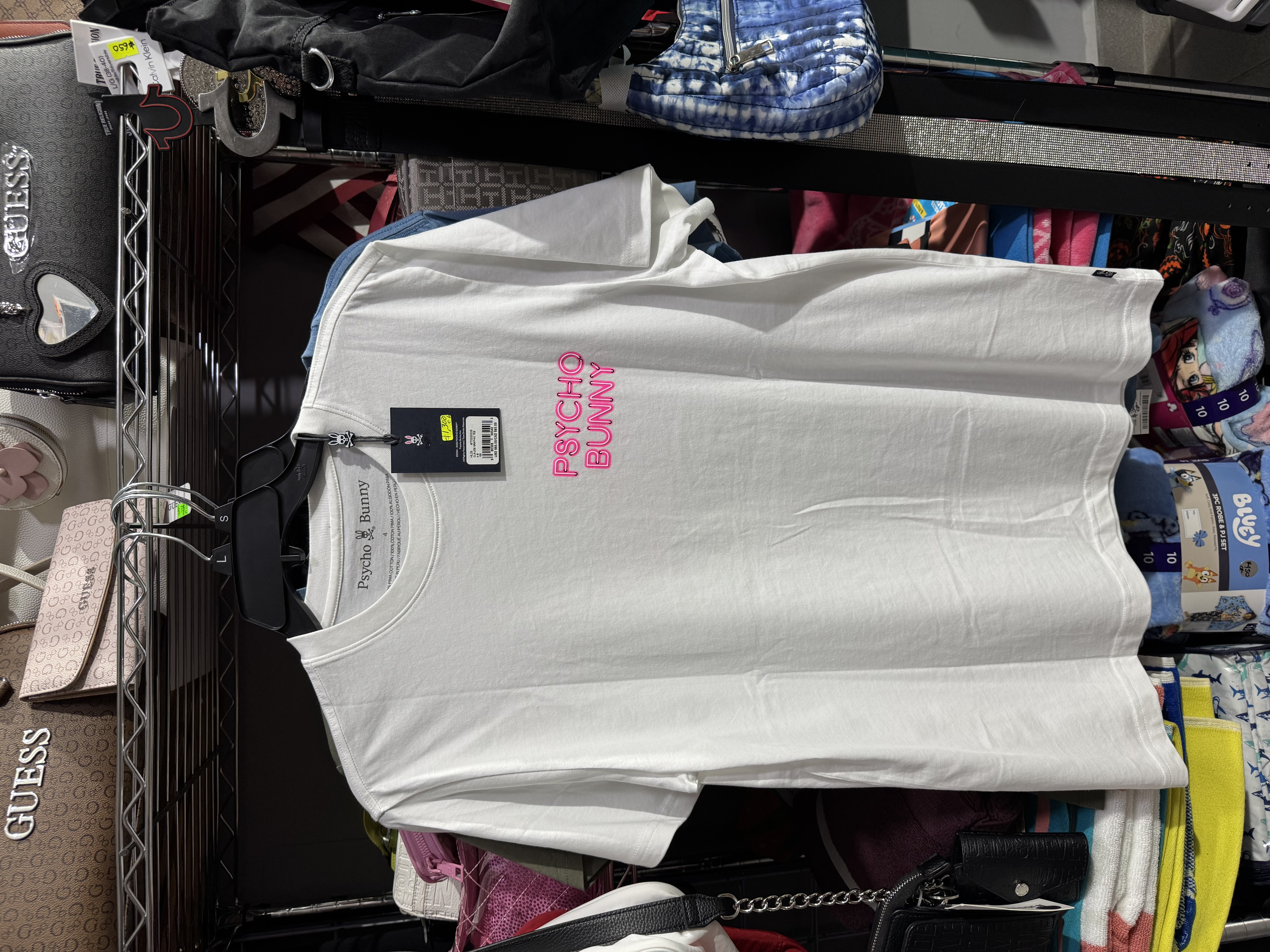 Playera Psycho Bunny Neon