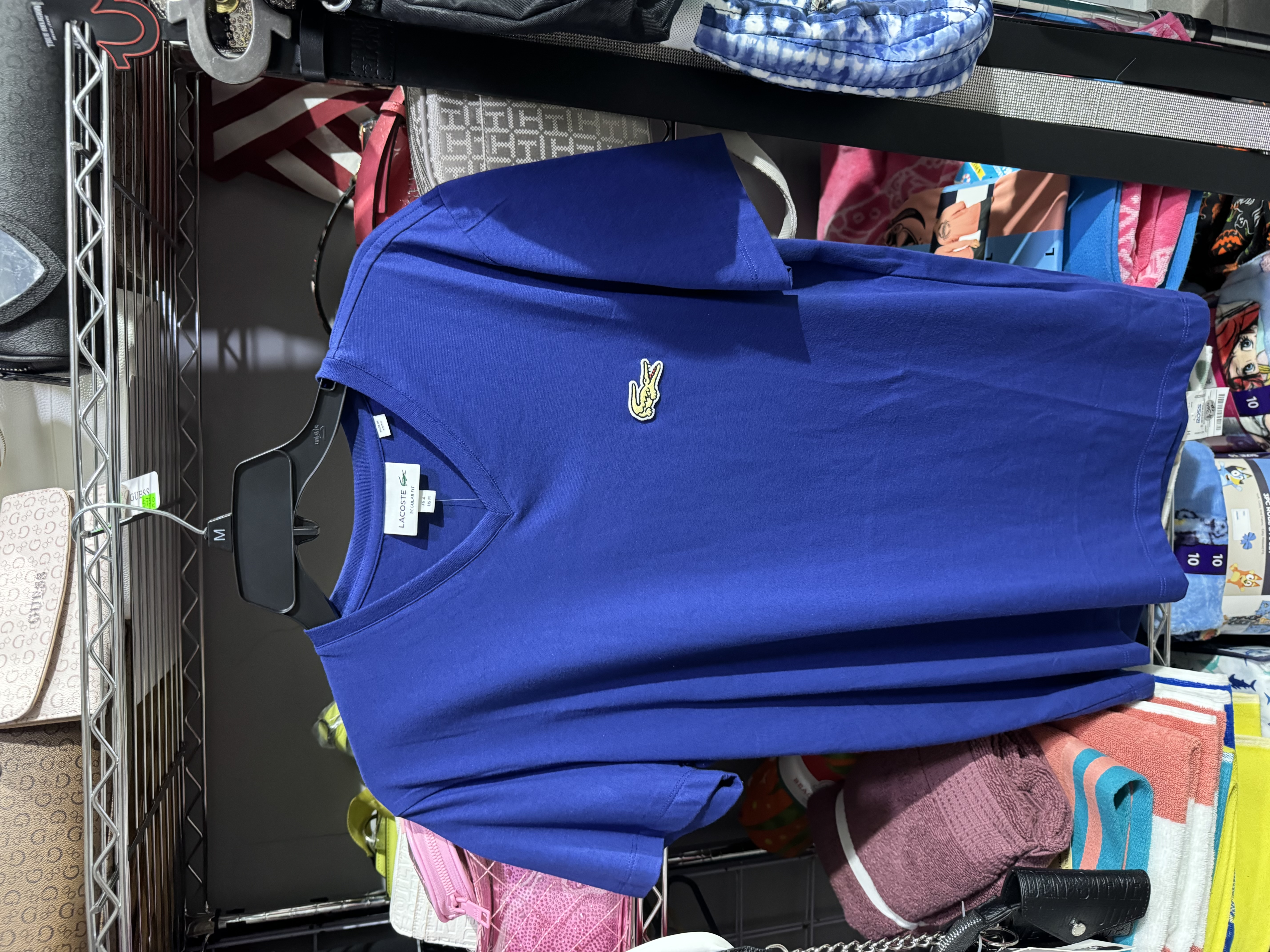 Playera Lacoste Azul