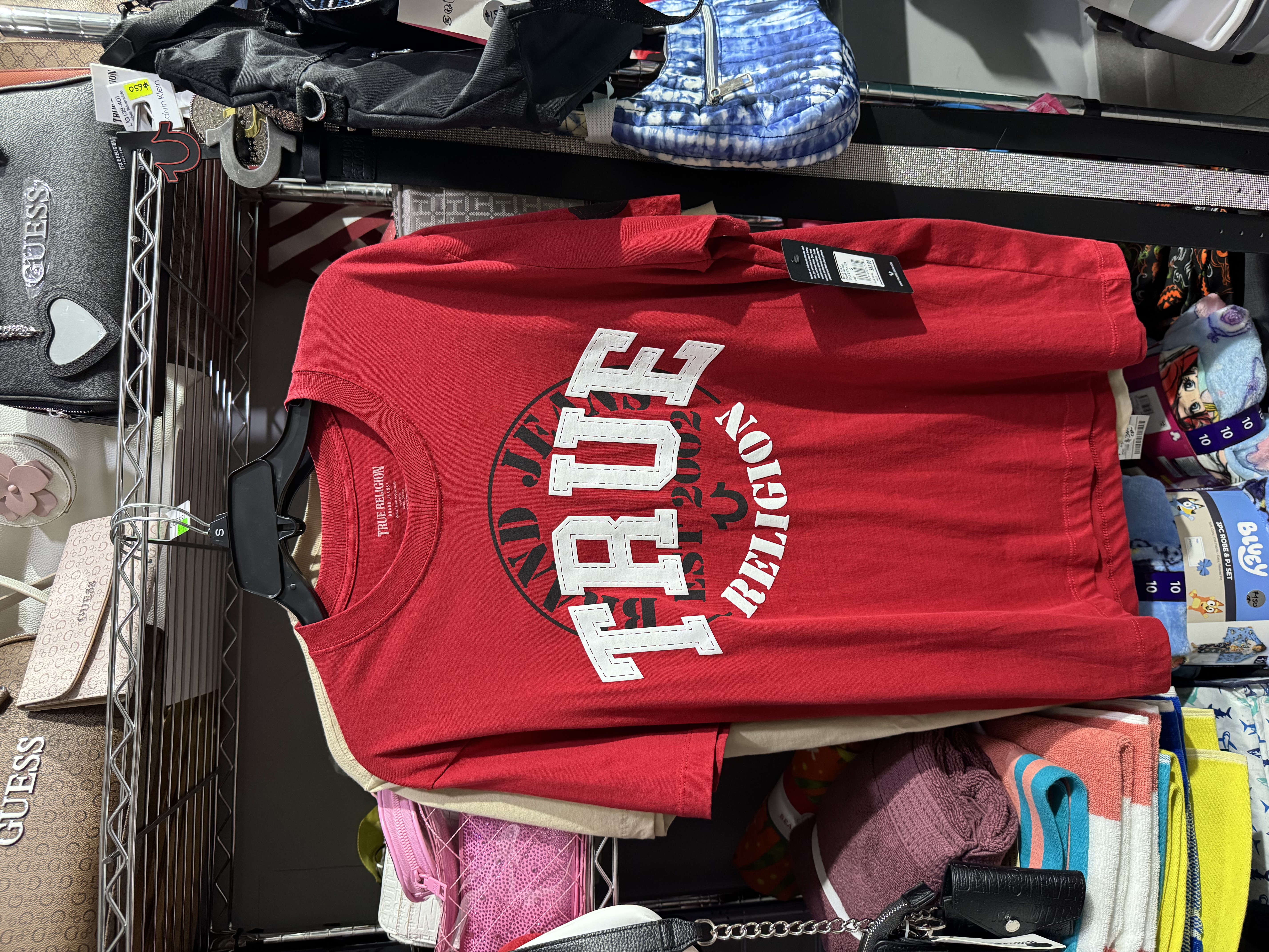 Playera True Religion Roja S